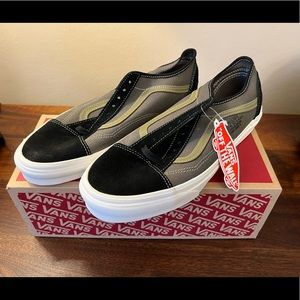 Vans Old Skool Tapered in Black/Grape Leaf